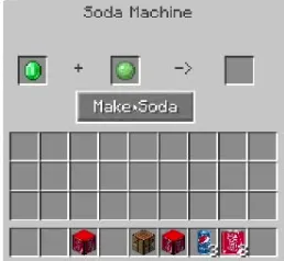 Soda Machine, Моды, Minecraft
