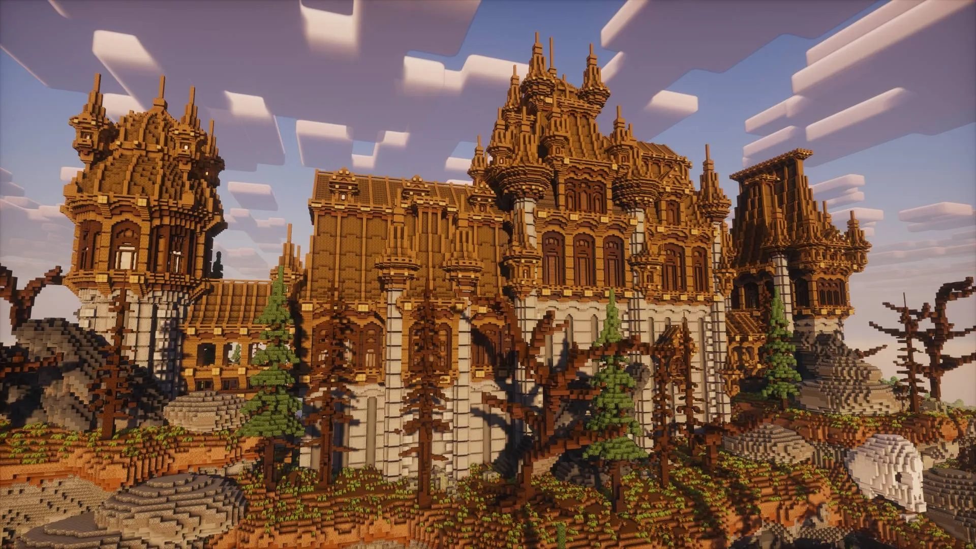 Haunted Castle - Survival Spawn — скриншот 8 (Карты, Minecraft)