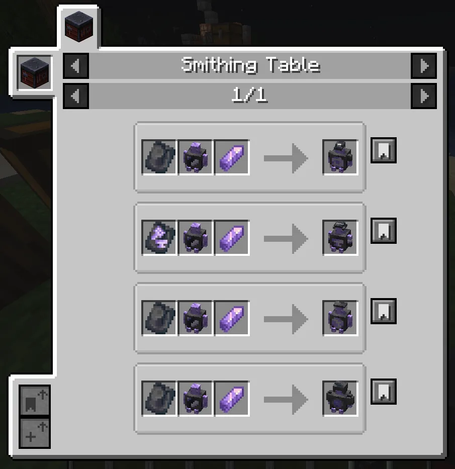Golams, Моды, Minecraft