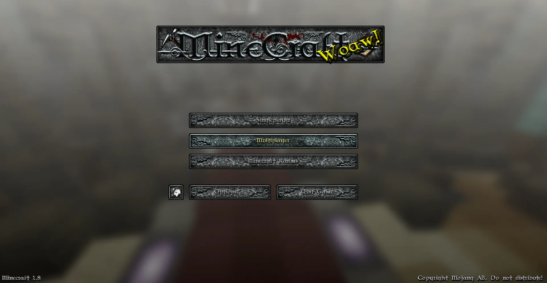 Ornate 5 Re-resurrected - HD Silver Fonts AddOn — скриншот 1 (Текстуры, Minecraft)