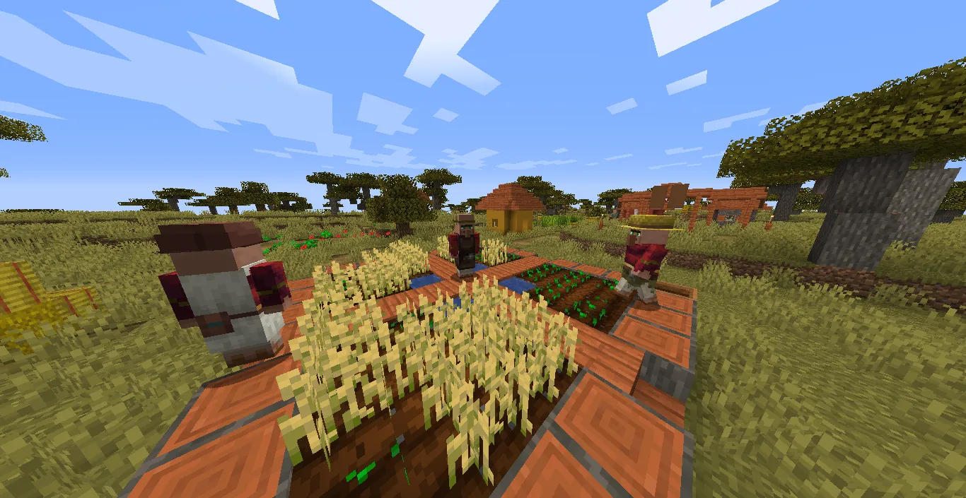 Villagers with Separated Arms — скриншот 4 (Текстуры, Minecraft)