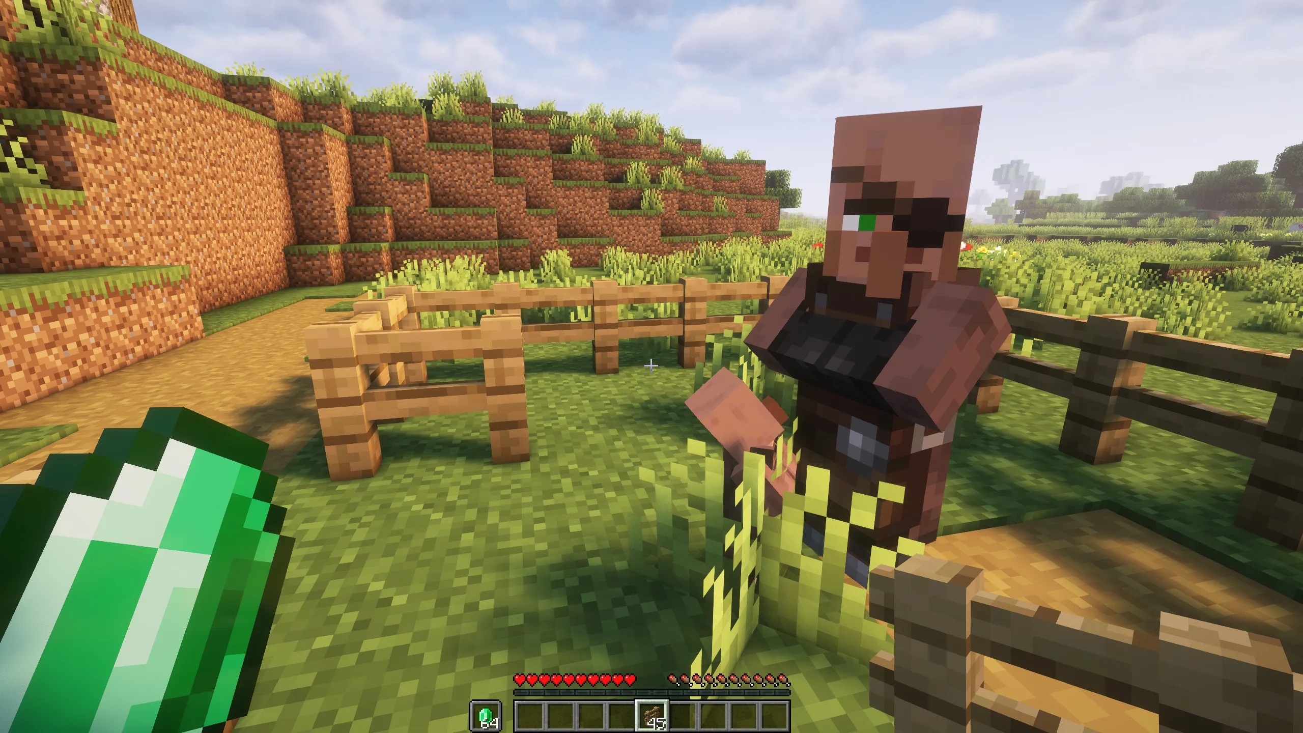Simple Villager Follow — скриншот 3 (Моды, Minecraft)