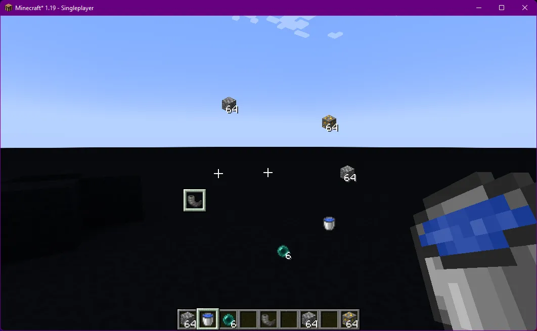 Radial HUD [Fabric/Forge] — скриншот 1 (Моды, Minecraft)