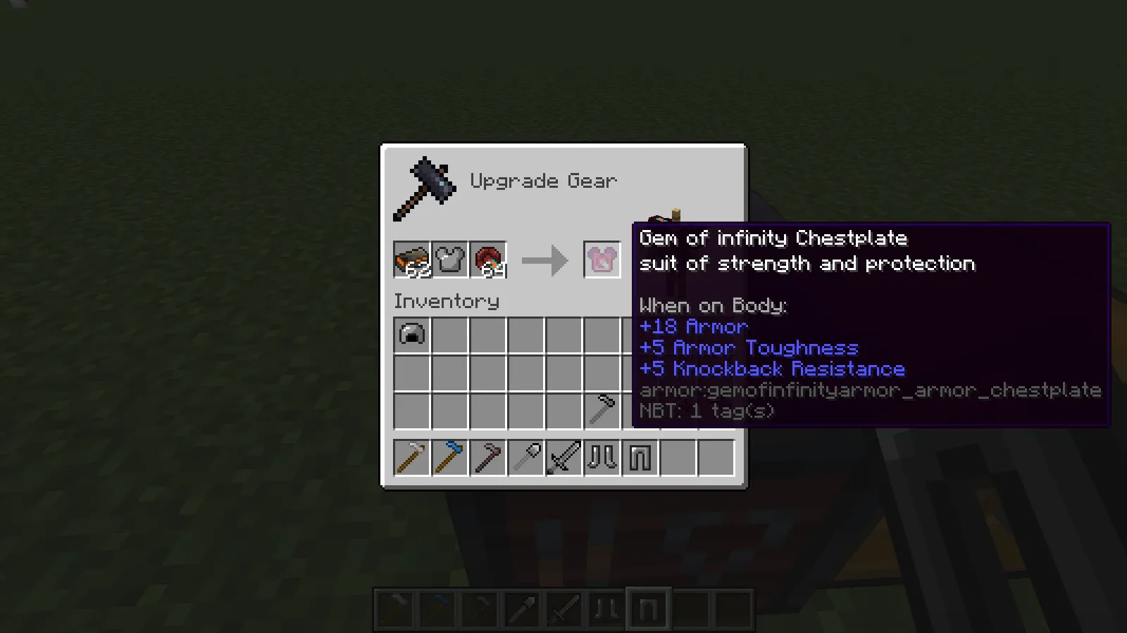 op armor and more, Моды, Minecraft