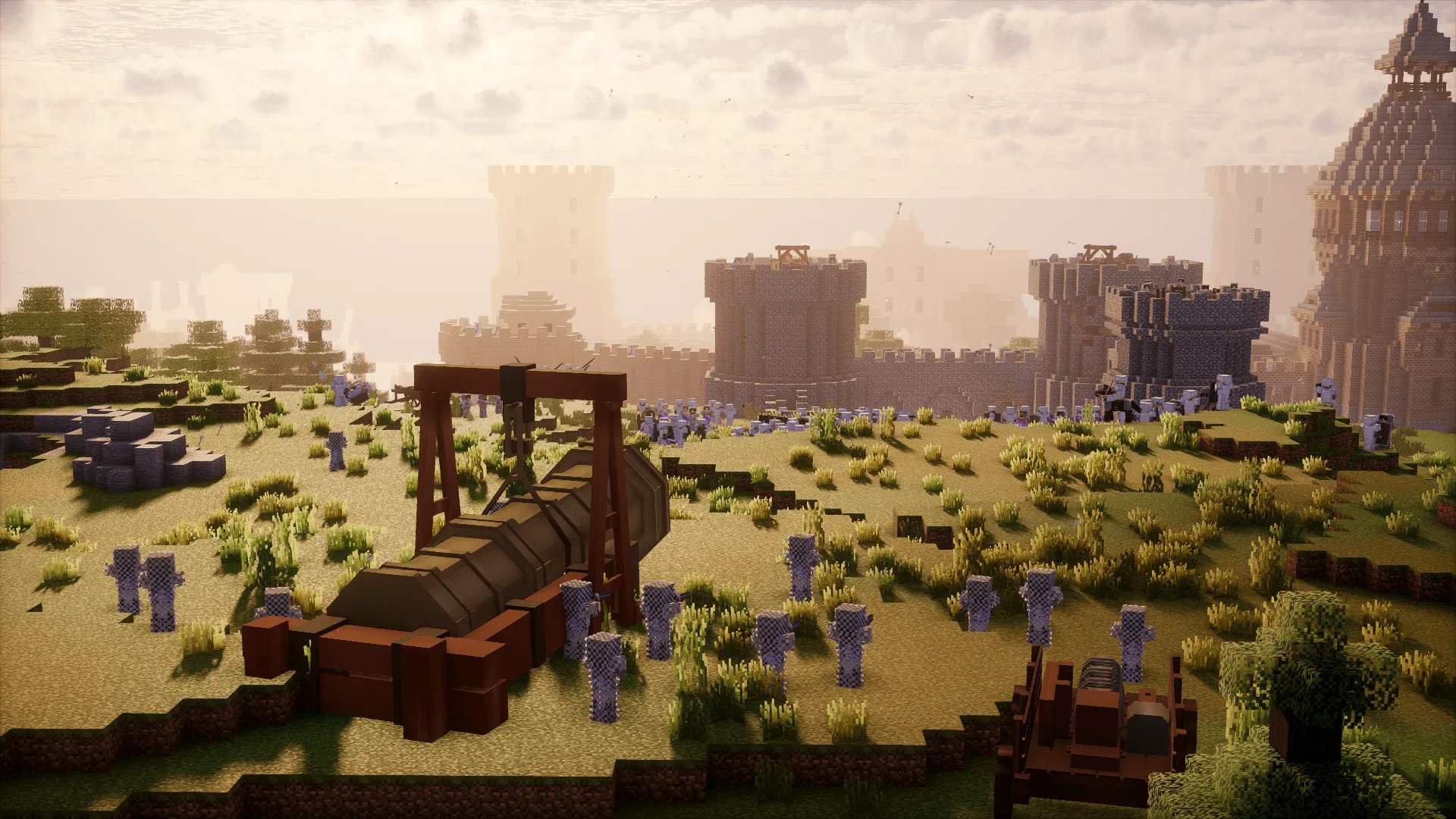 Hundred Years Warfare — скриншот 1 (Моды, Minecraft)