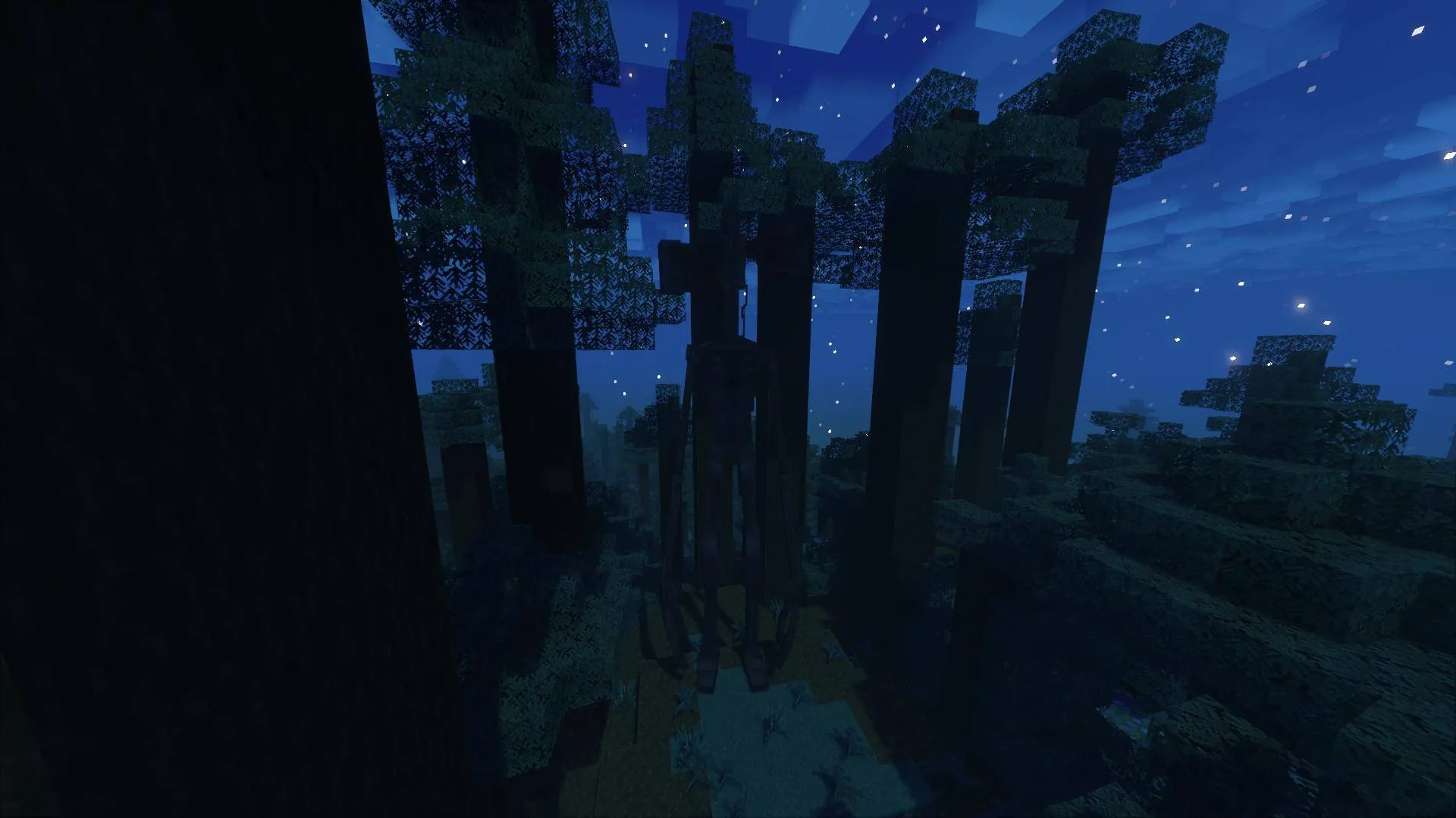 HORROR - The silent forest - Siren Head (horror) — скриншот 2 (Модпаки, Minecraft)