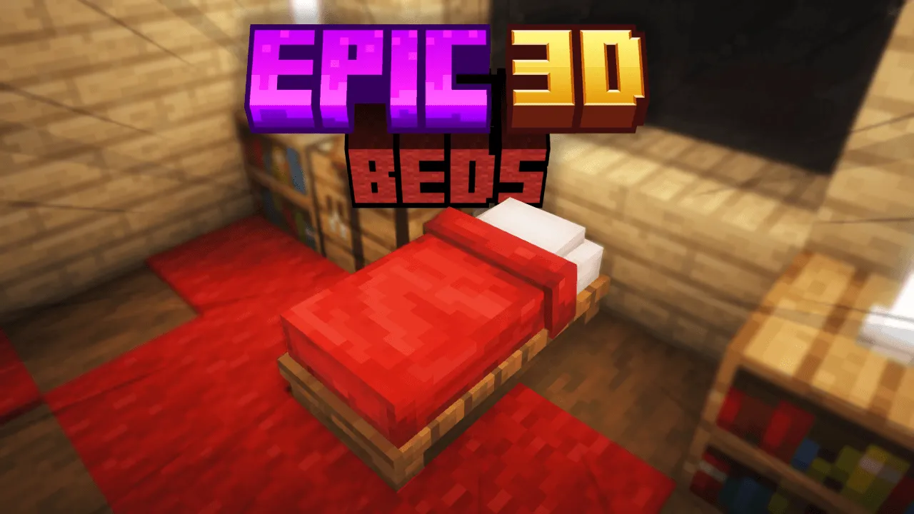 Epic 3D Beds — скриншот 1 (Текстуры, Minecraft)
