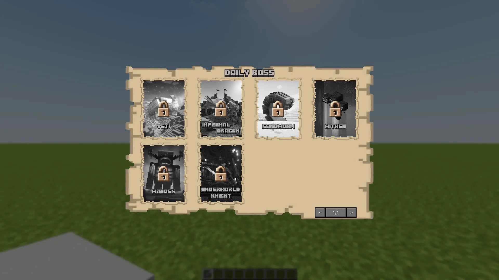 Daily Boss x Bosses'Rise — скриншот 2 (Моды, Minecraft)