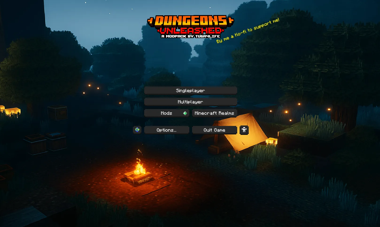 Dungeons Unleashed — скриншот 1 (Текстуры, Minecraft)