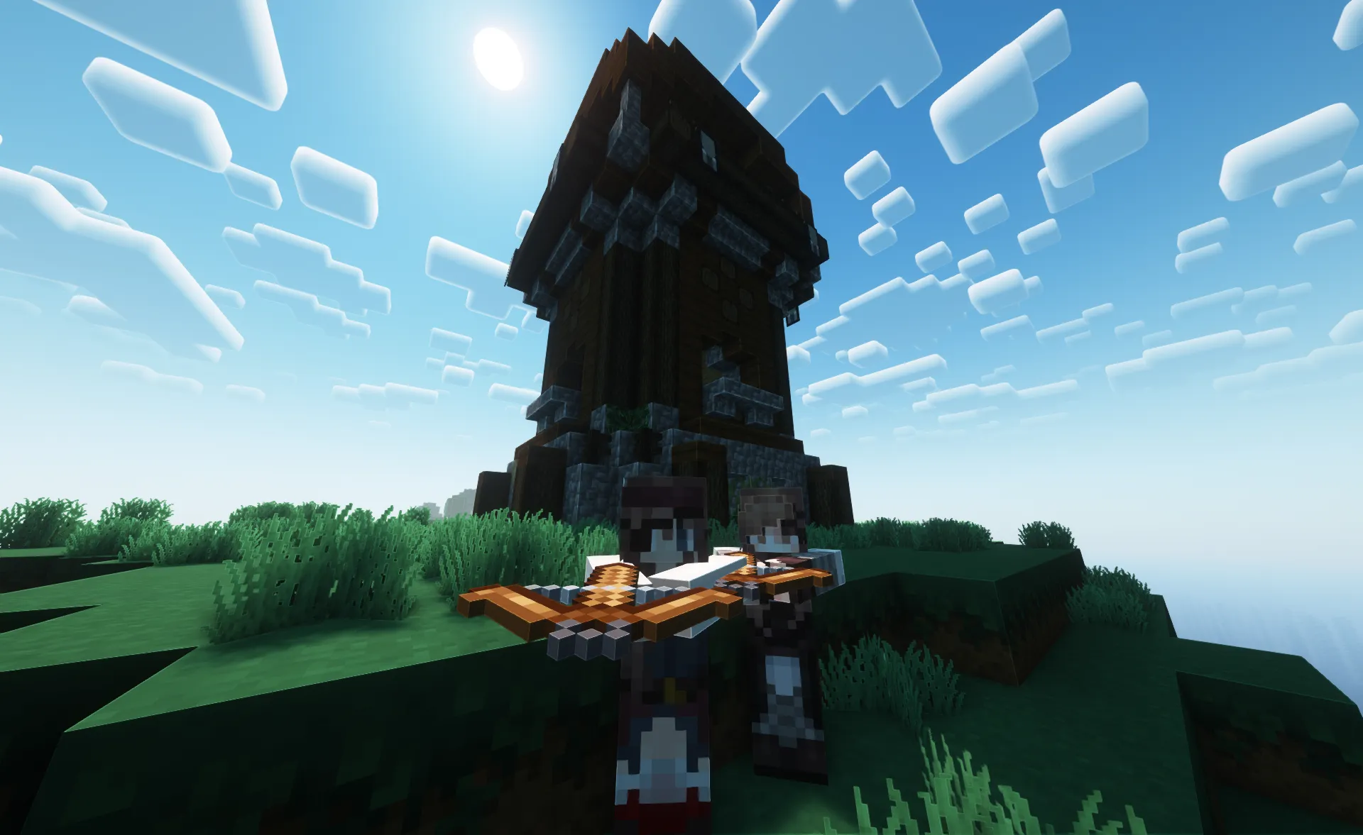 RPG Stylish Player Villagers, Текстуры, Minecraft