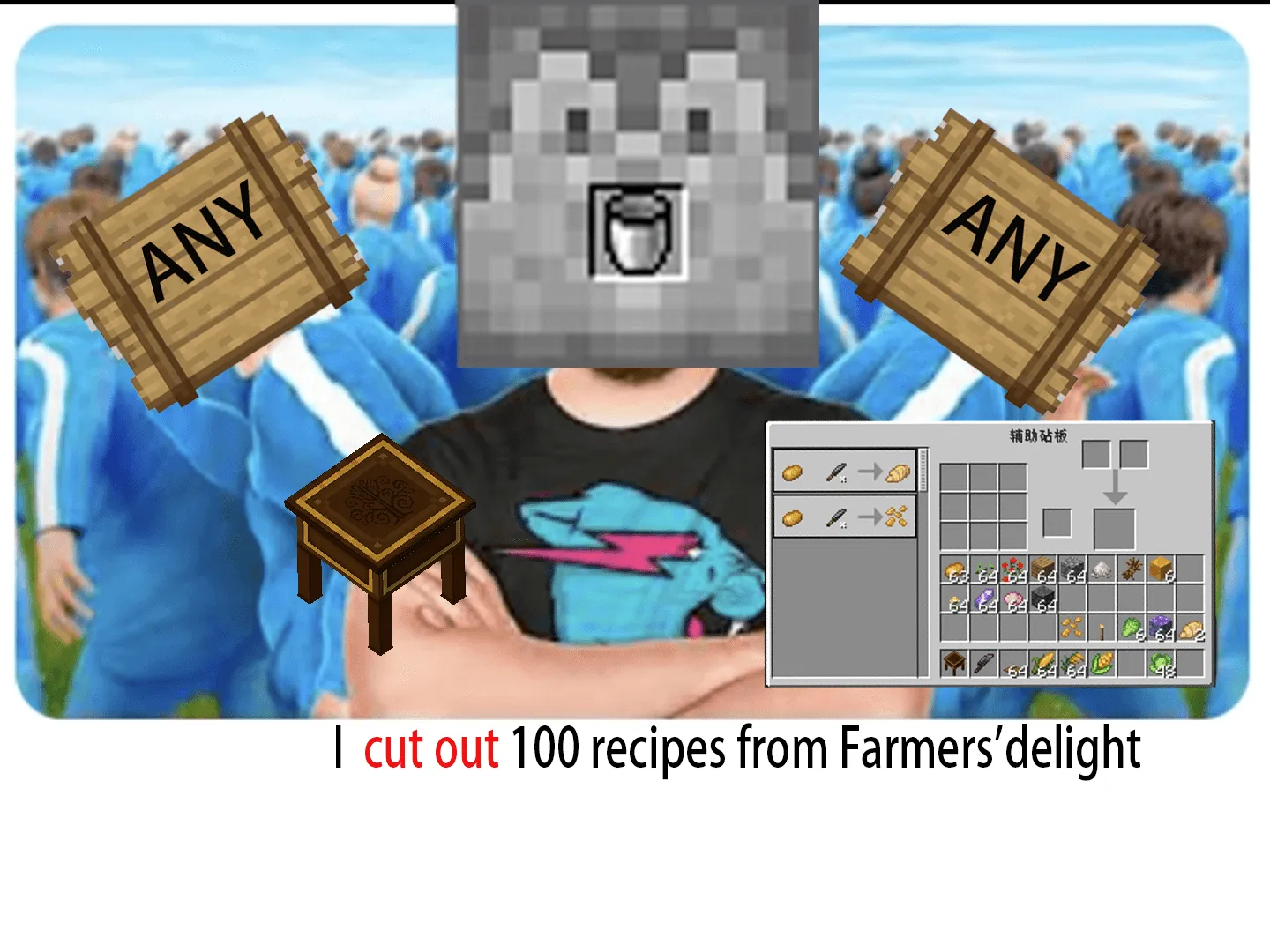 Pro Assistant Cutting Board, Моды, Minecraft