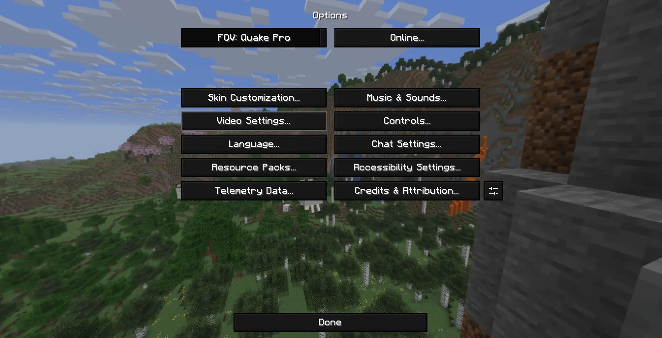 Ultra Darkmode, Текстуры, Minecraft