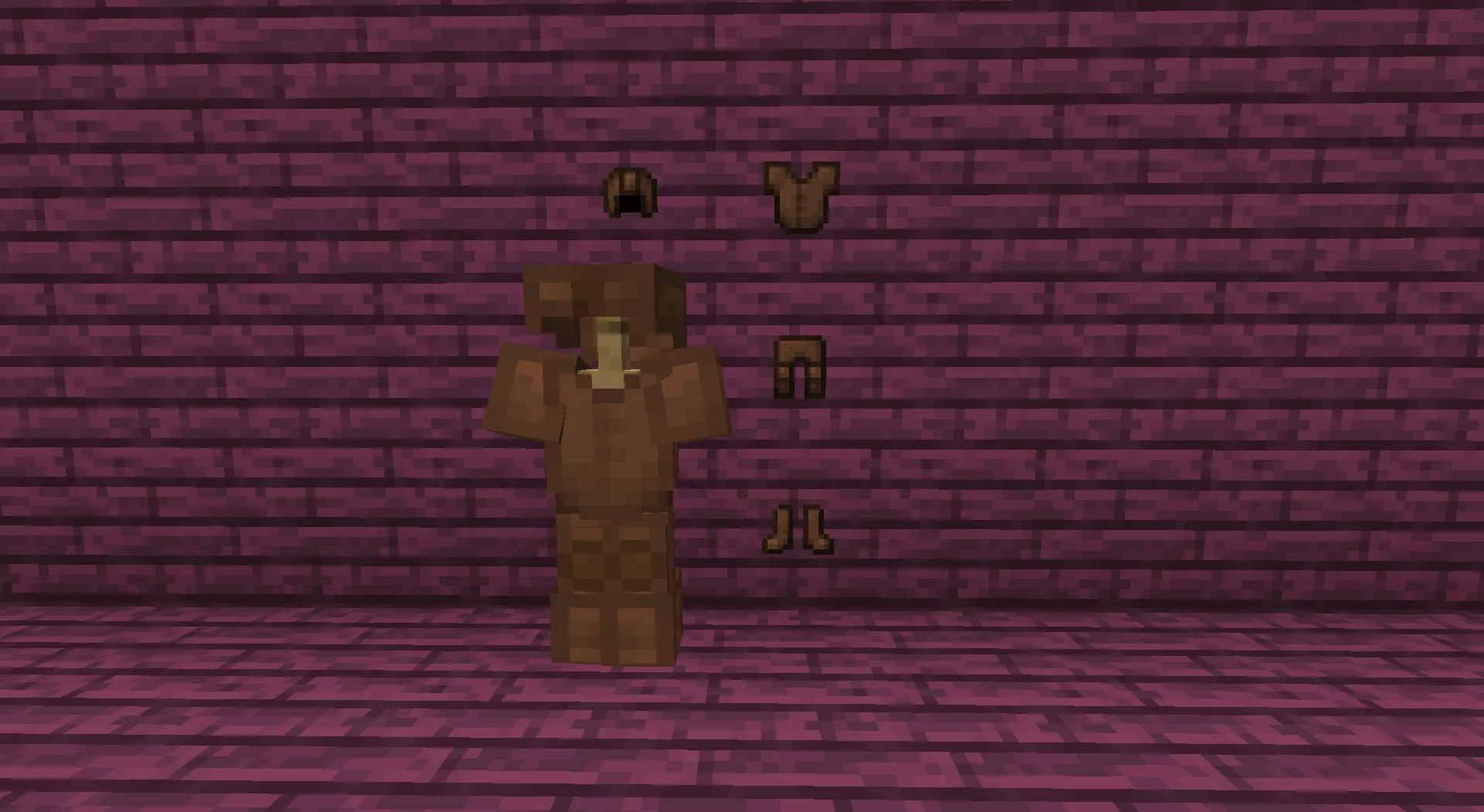 No More Leather Overlay — скриншот 2 (Текстуры, Minecraft)