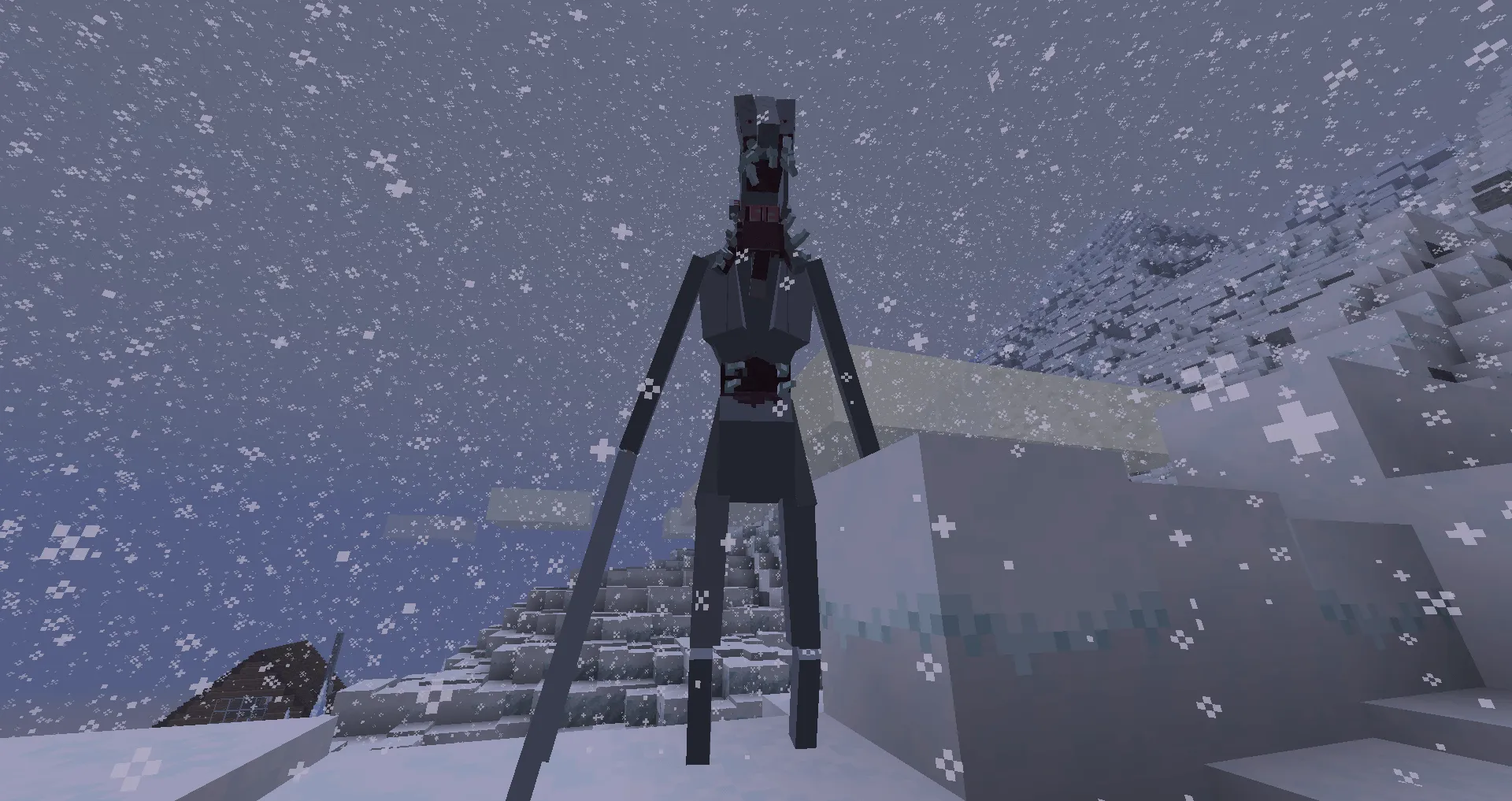 Mountains of Madness - A Terrifying Horror Experiance — скриншот 18 (Модпаки, Minecraft)
