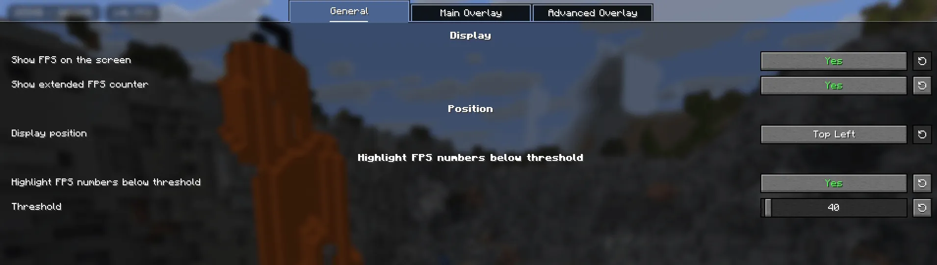 Info Overlay, Моды, Minecraft