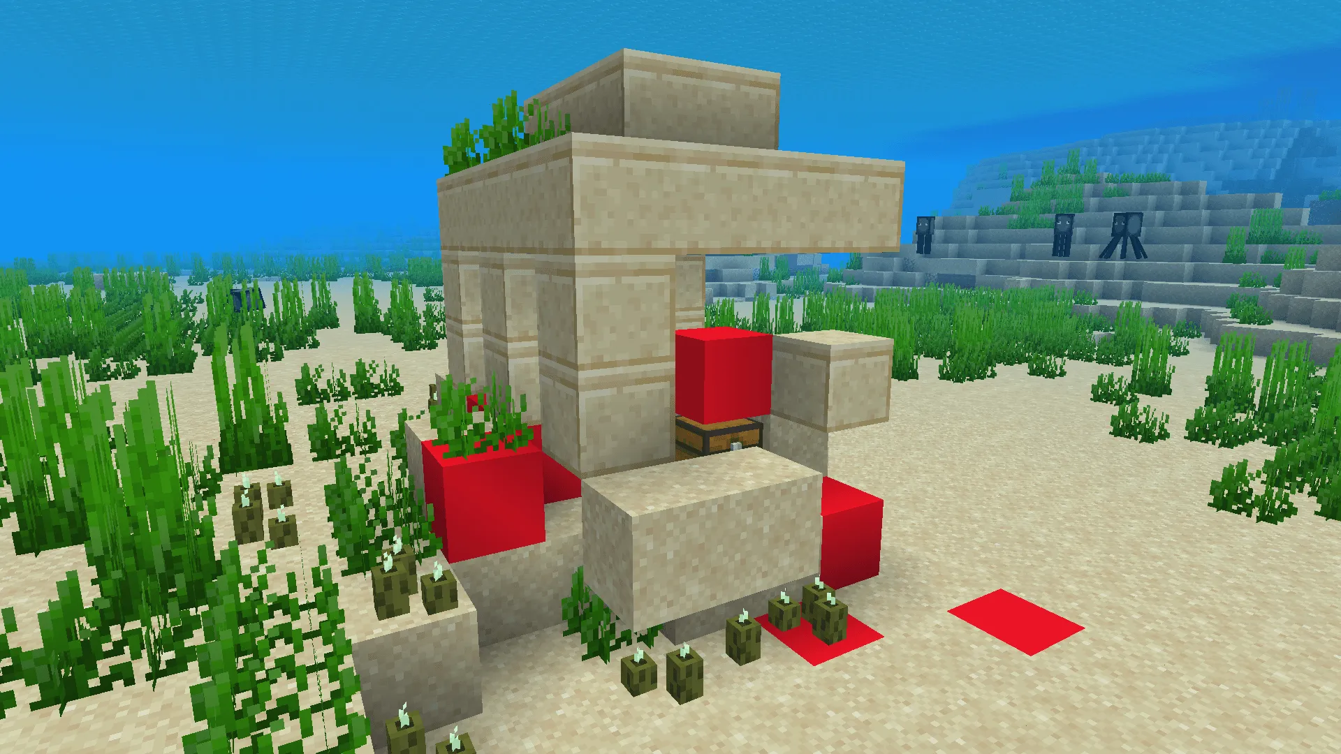Suspicious Blocks Full Red — скриншот 3 (Текстуры, Minecraft)