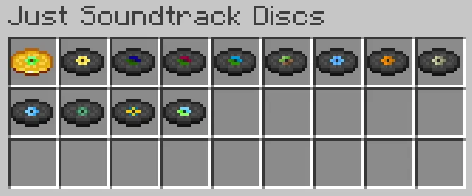 Just Soundtrack Discs, Моды, Minecraft