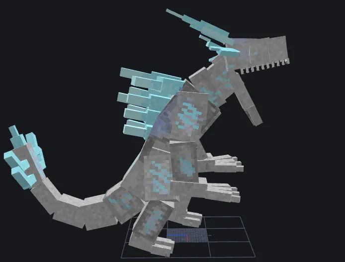 Simple Godzilla Mod — скриншот 2 (Моды, Minecraft)