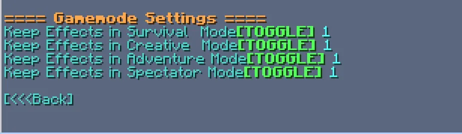 Effects After Death, Моды, Minecraft