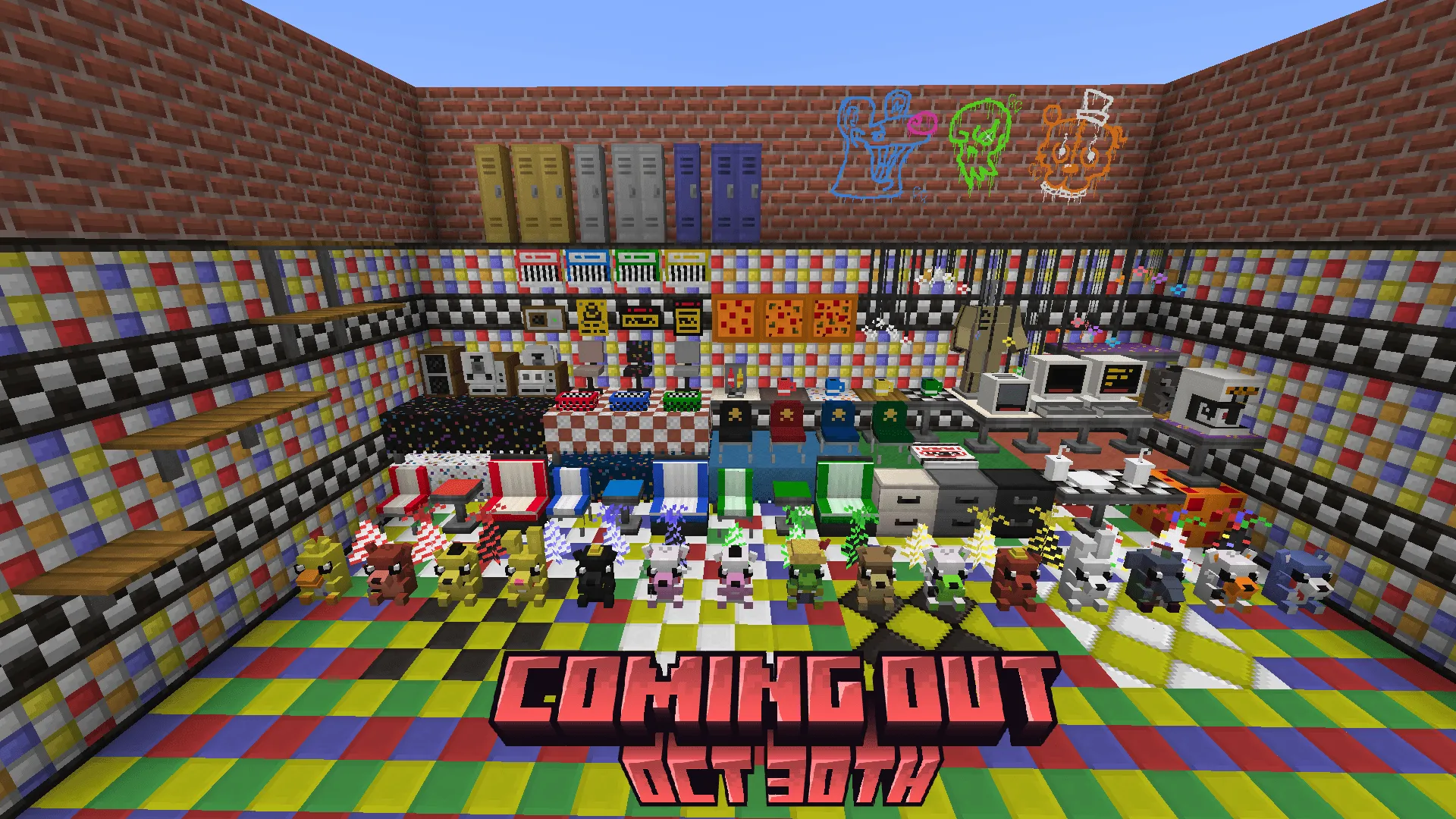 Chucklin's FNaF Pack, Моды, Minecraft