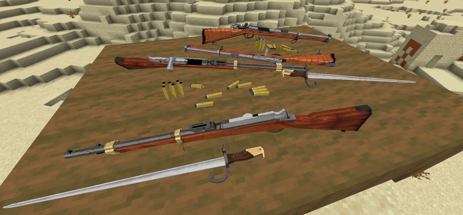 [TaCZ] Relics & Antiques, Кастомизации, Minecraft