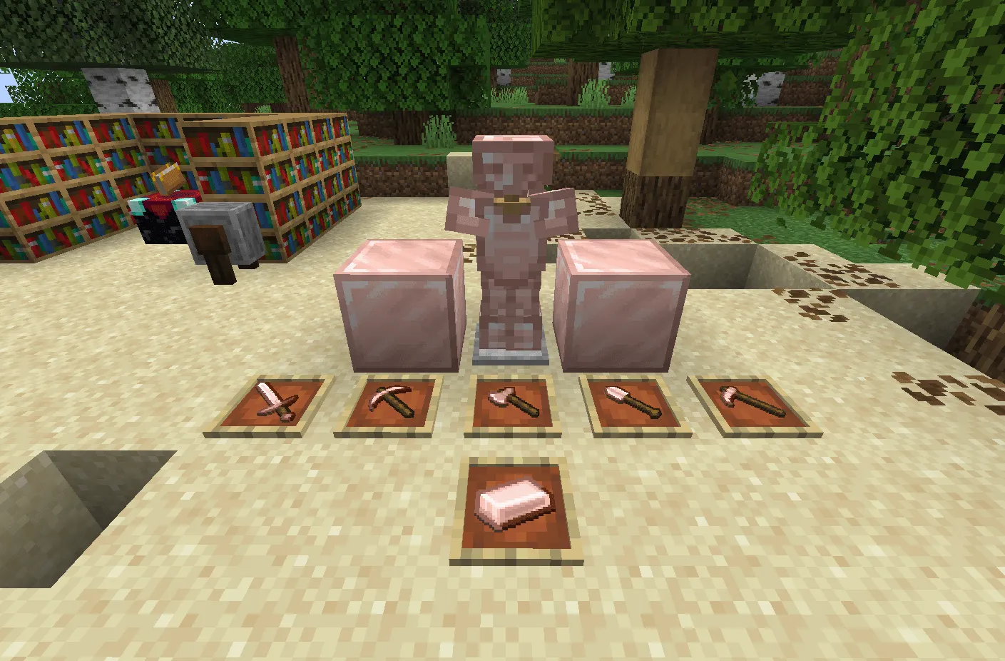 Rose Gold Alloy - Tools, Armor and More — скриншот 2 (Моды, Minecraft)