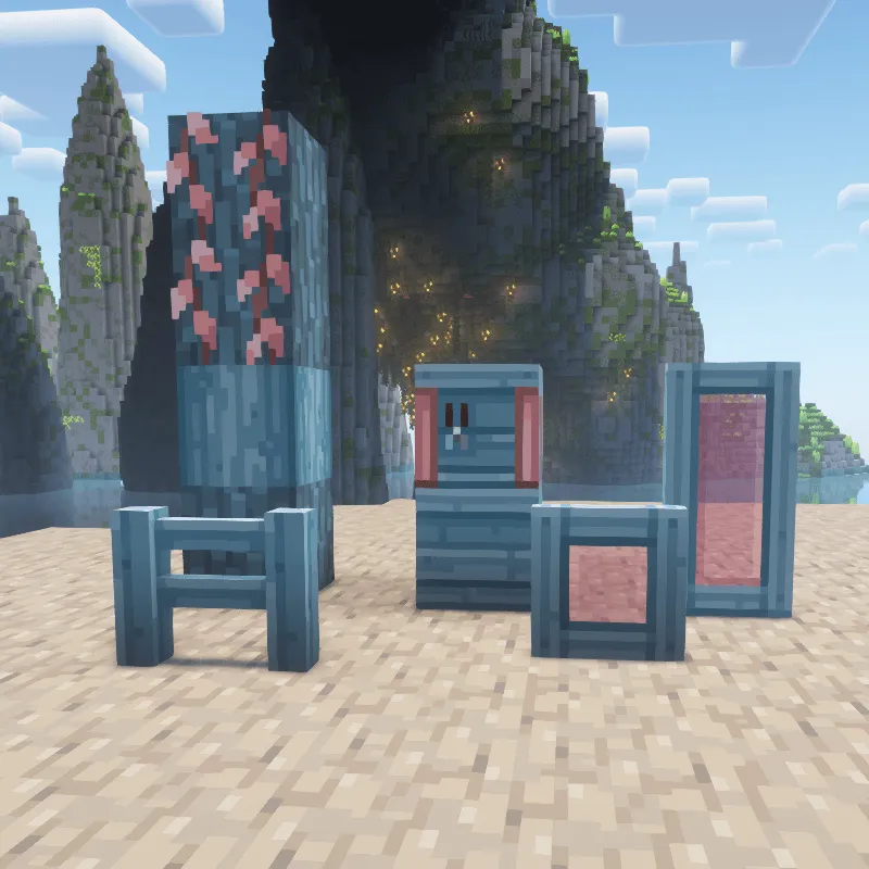 Whimscape x Oh The Biomes We've Gone — скриншот 5 (Текстуры, Minecraft)
