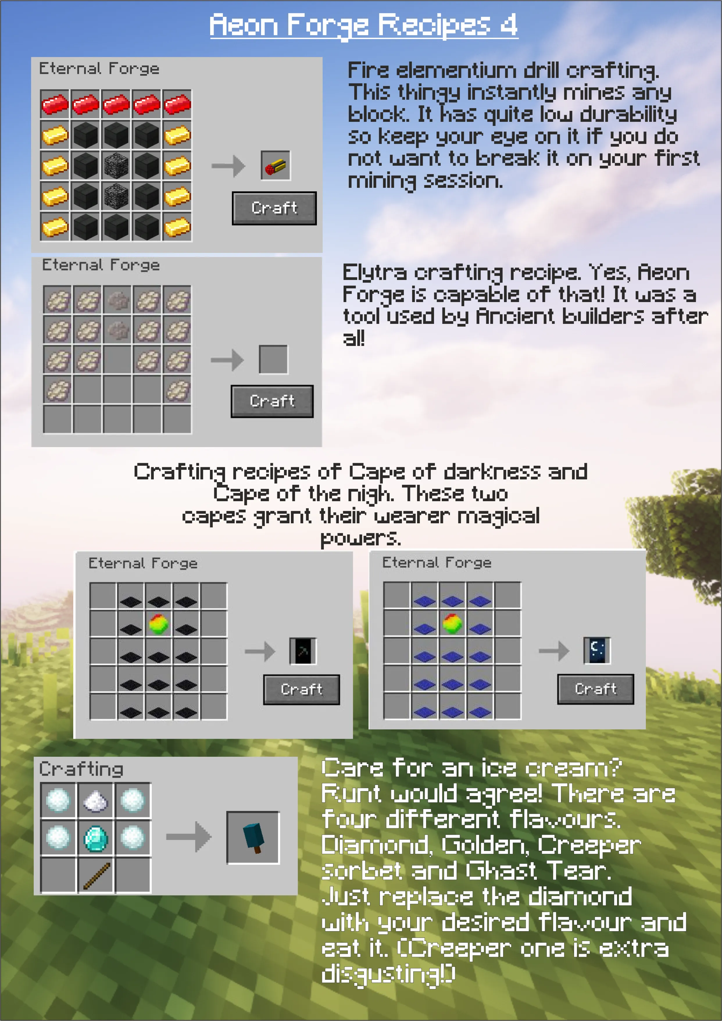 Diary of an Eight bit Warrior — скриншот 14 (Моды, Minecraft)
