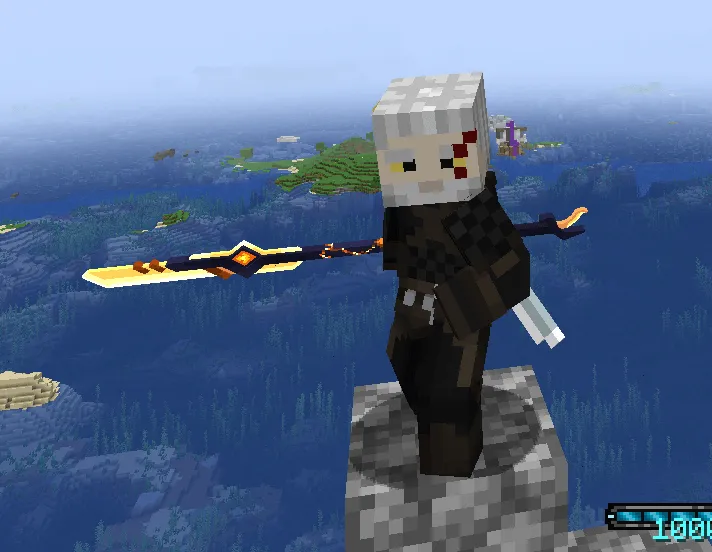 Epic Fight x T.O Magic weapon compat — скриншот 1 (Дата-паки, Minecraft)