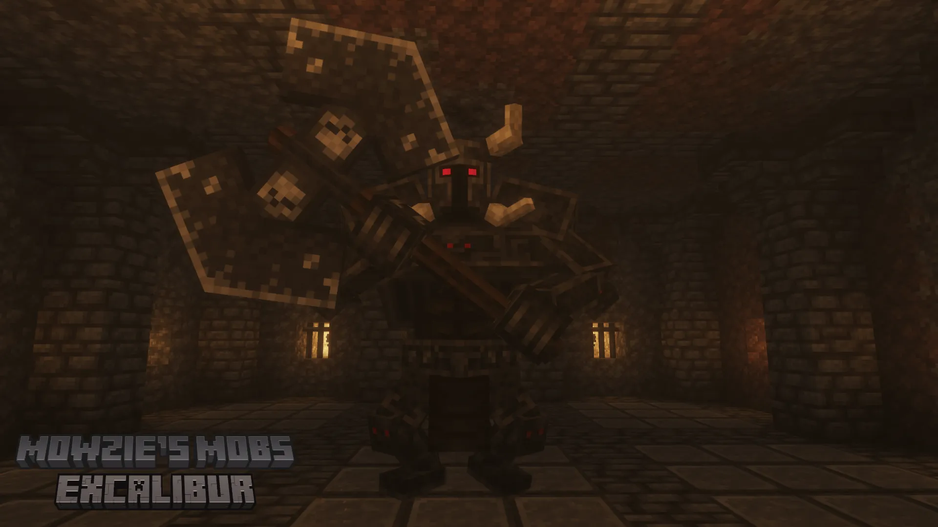Excalibur | Mowzie's Mobs Support — скриншот 2 (Текстуры, Minecraft)