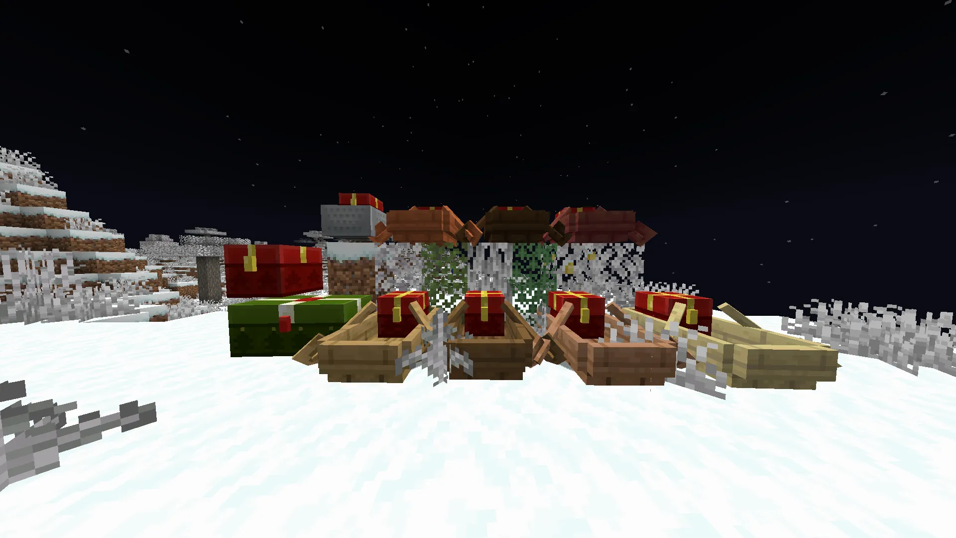 Christmas texturepack — скриншот 1 (Текстуры, Minecraft)