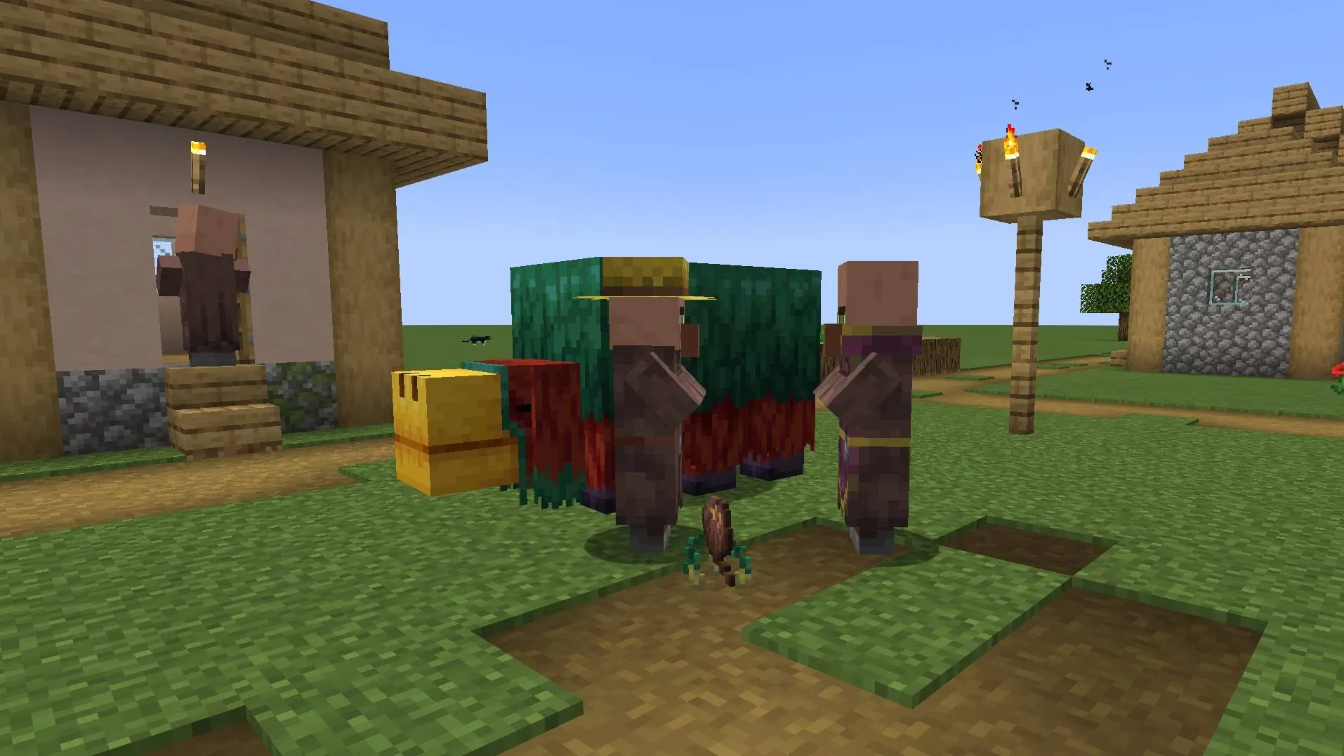 Hands Off, Villagers! — скриншот 1 (Моды, Minecraft)