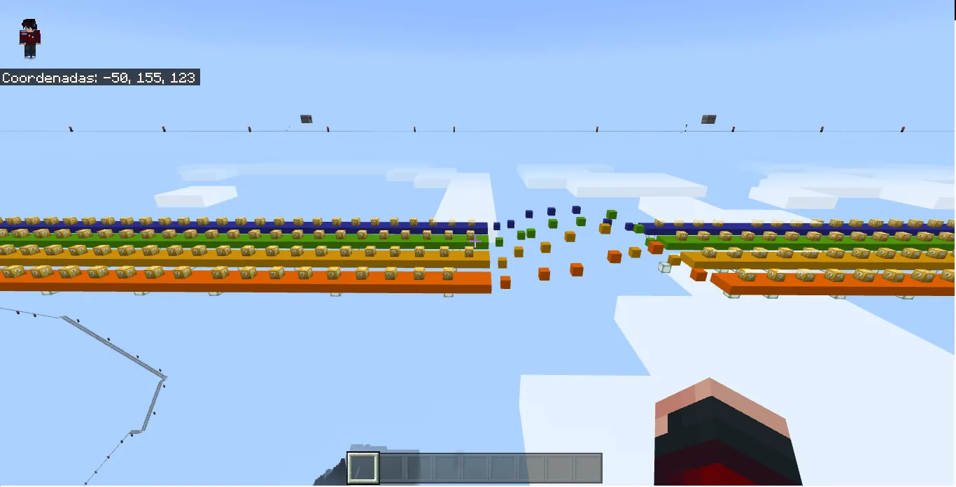 LuckyBlocksRace v1.0 For Java — скриншот 3 (Карты, Minecraft)