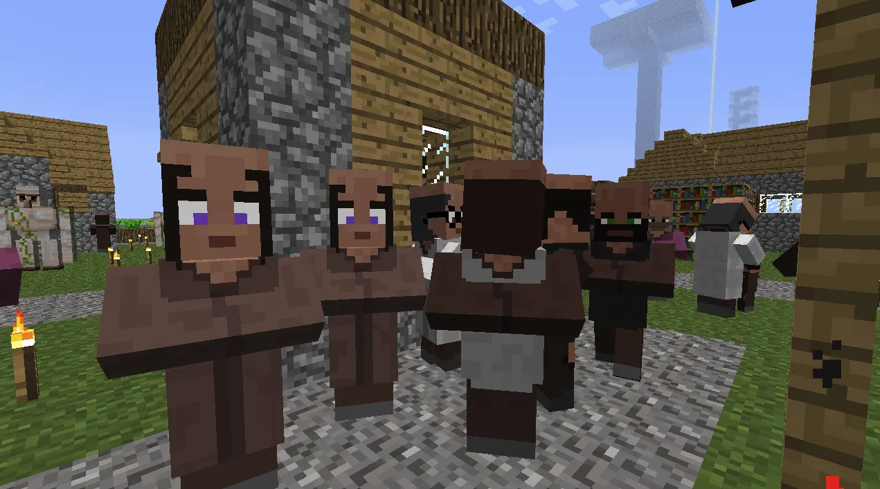 better villagers texture pack, Текстуры, Minecraft