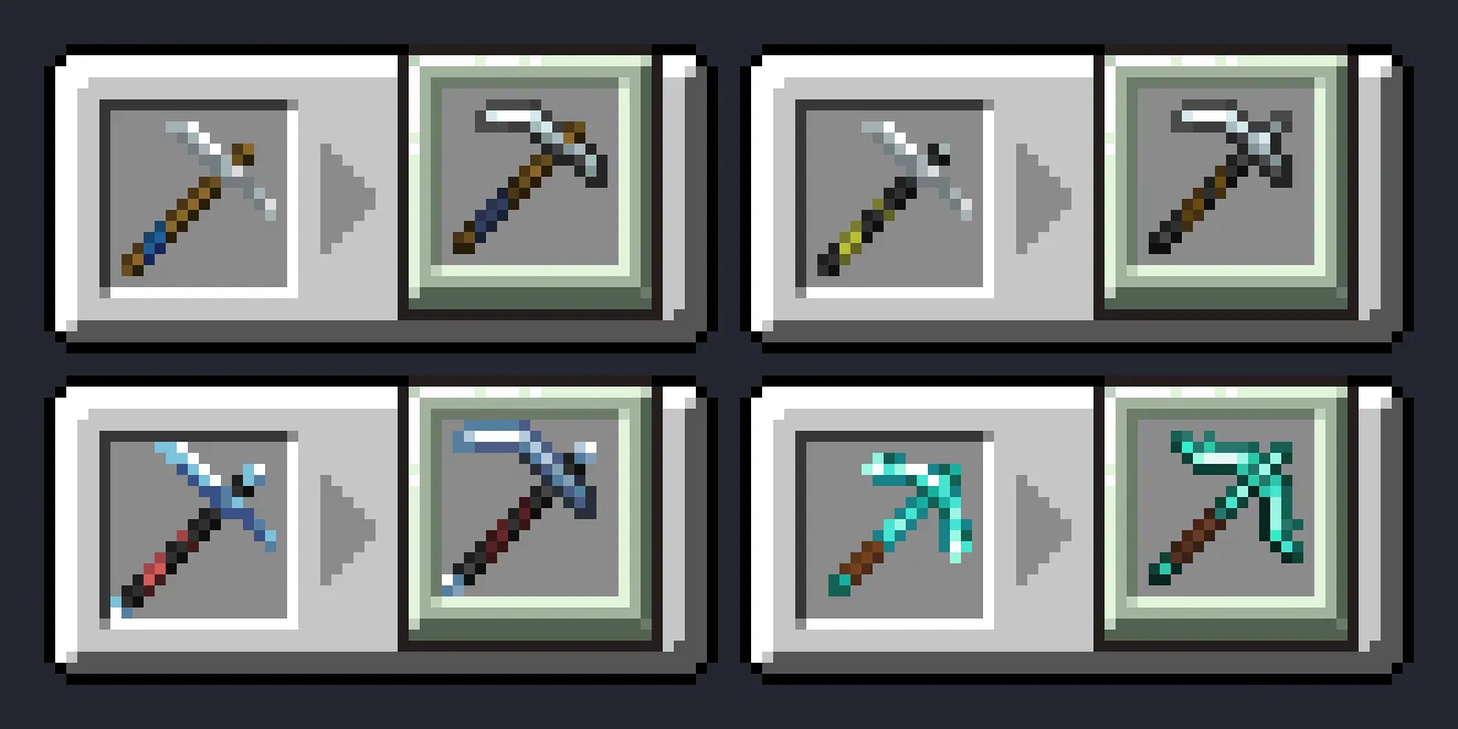 Tutta's Dungeons Weapons Texture (melee only) — скриншот 8 (Текстуры, Minecraft)
