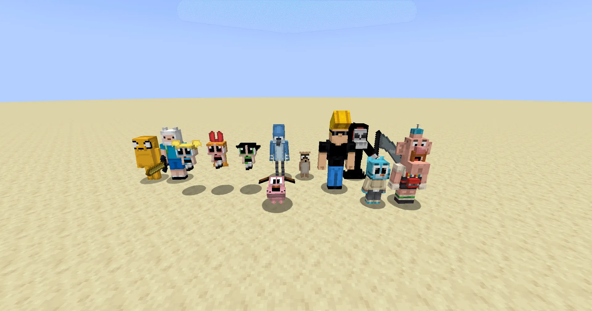 Tooniverse | a Minecraft Cartoon Mod, Моды, Minecraft