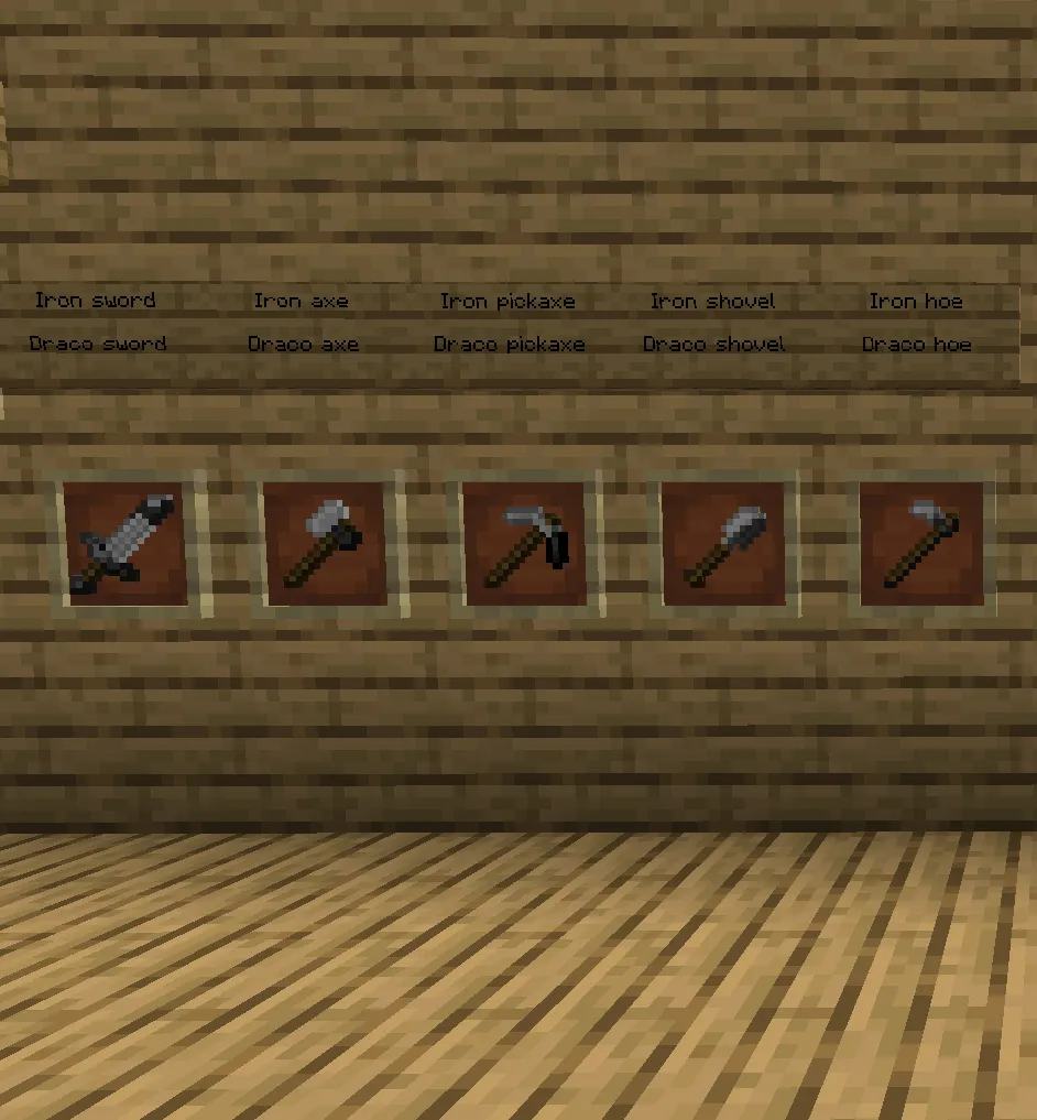 Draco Resource pack — скриншот 1 (Текстуры, Minecraft)