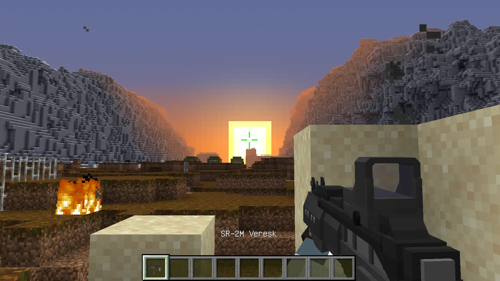 A.V.A - Alliance of Valiant Arms Guns, Моды, Minecraft