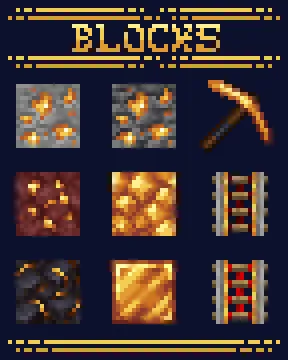 Gold Remastered, Текстуры, Minecraft