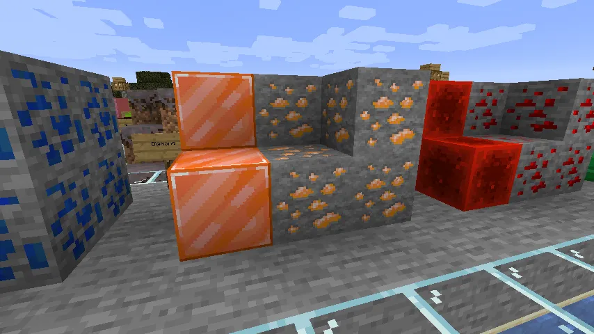 The Ginger Pack, Текстуры, Minecraft