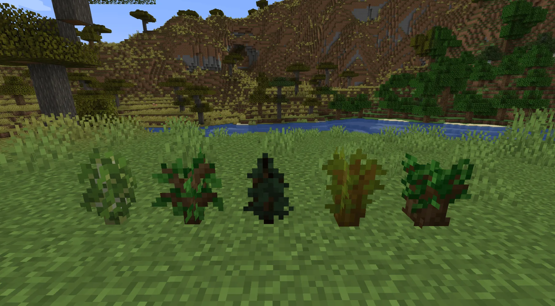 Crops 3D Reploughed, Текстуры, Minecraft