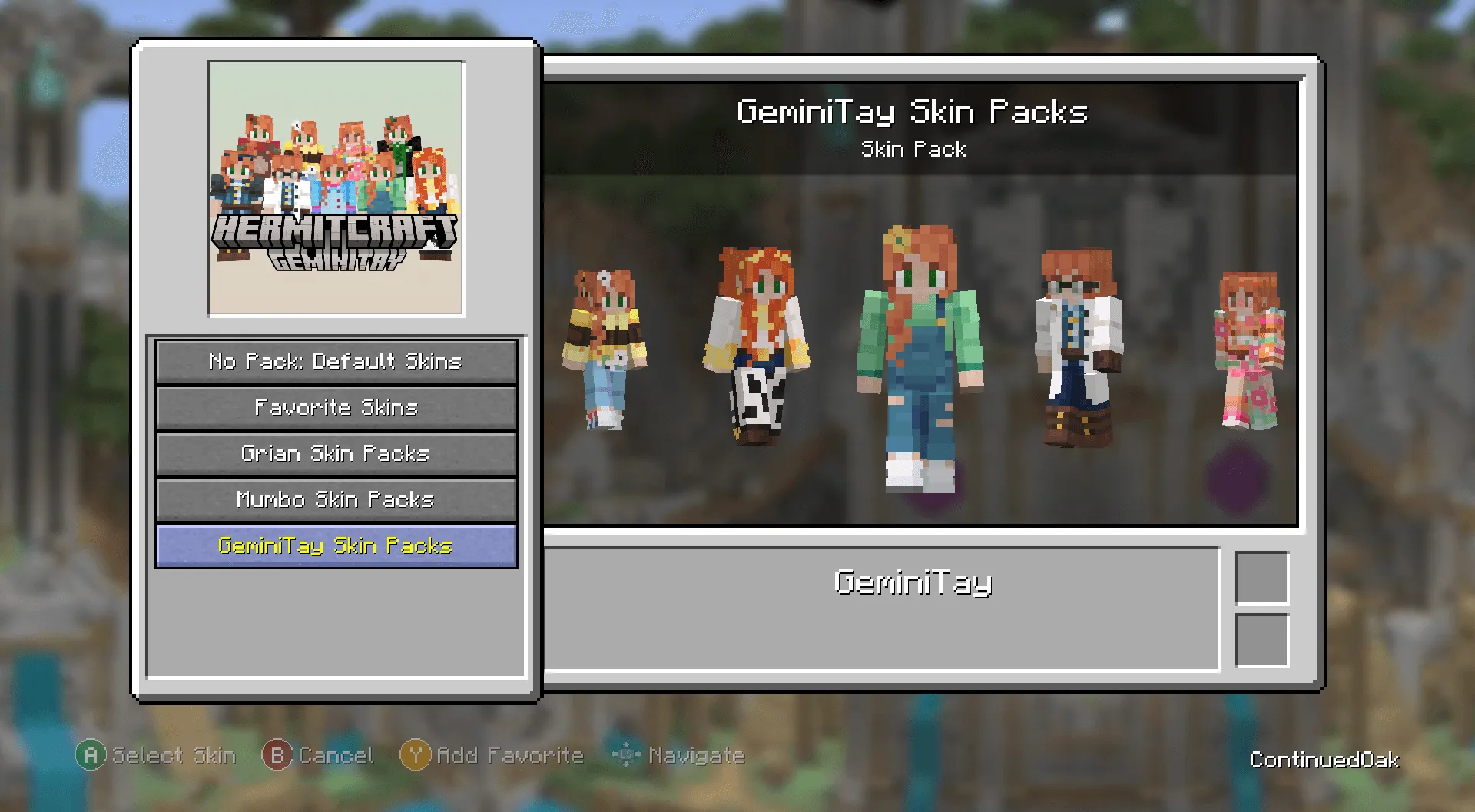 Hermitcraft Skin Pack — скриншот 2 (Текстуры, Minecraft)