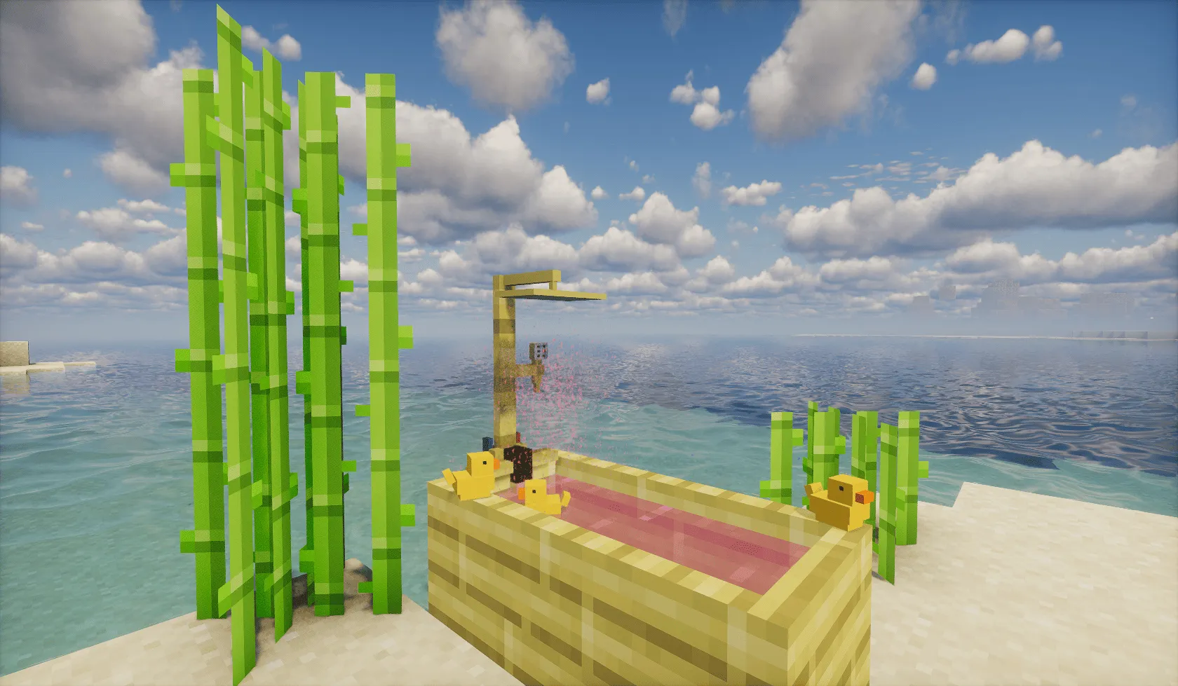 Shower Core — скриншот 1 (Моды, Minecraft)
