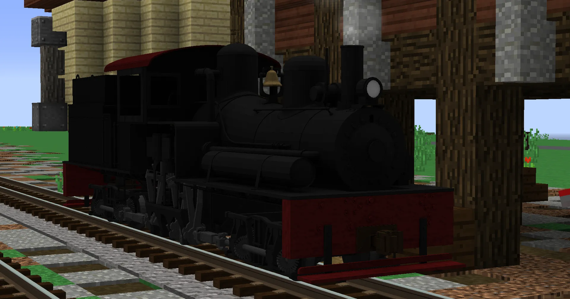 Harry's American Locomotives: North American Narrow Gauge — скриншот 1 (Текстуры, Minecraft)