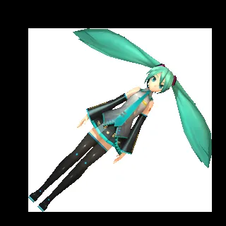 Hatsune Piku — скриншот 2 (Текстуры, Minecraft)