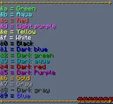 NColorCodes — скриншот 1 (Плагины, Minecraft)