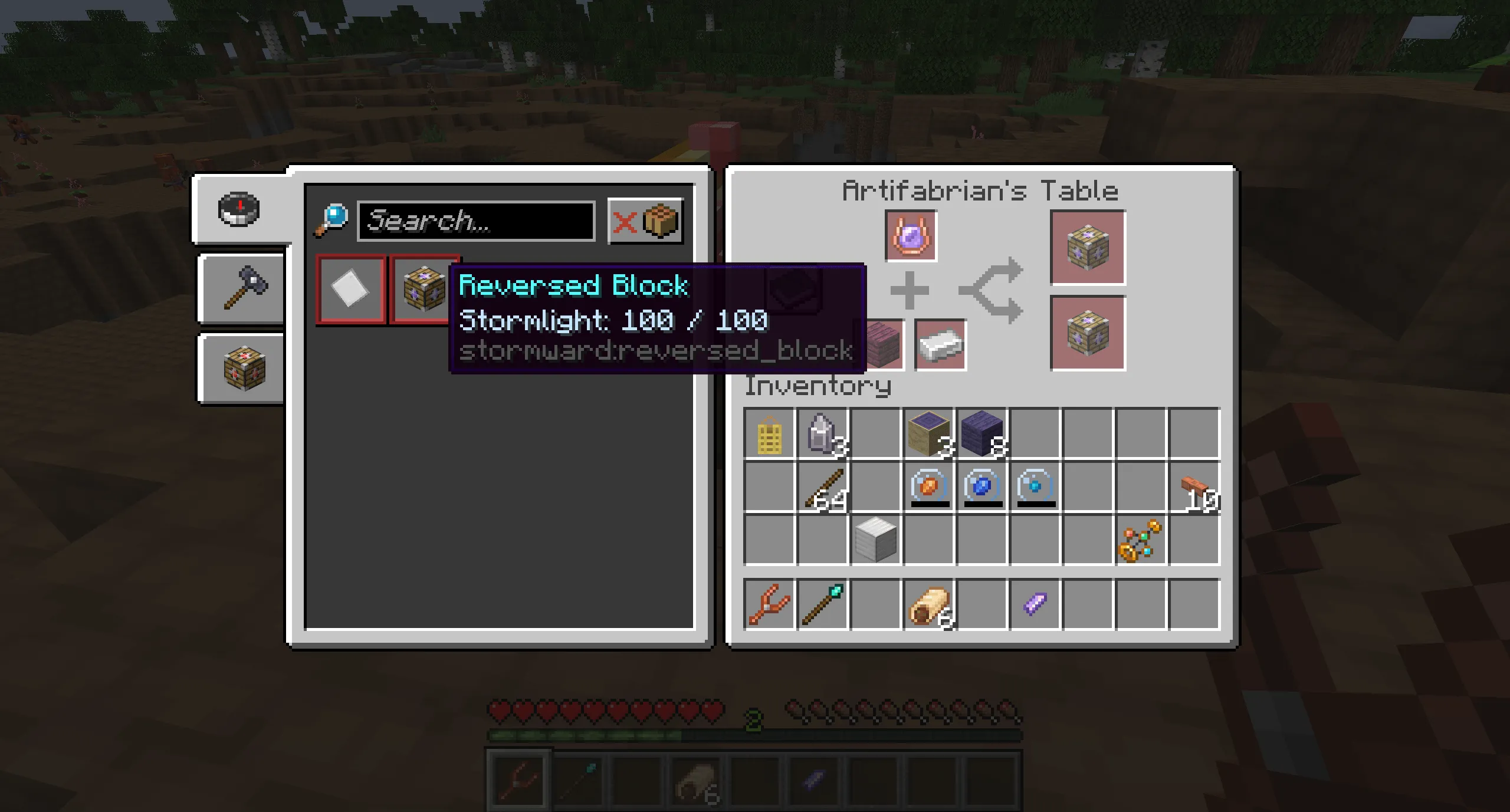 Stormward, Моды, Minecraft