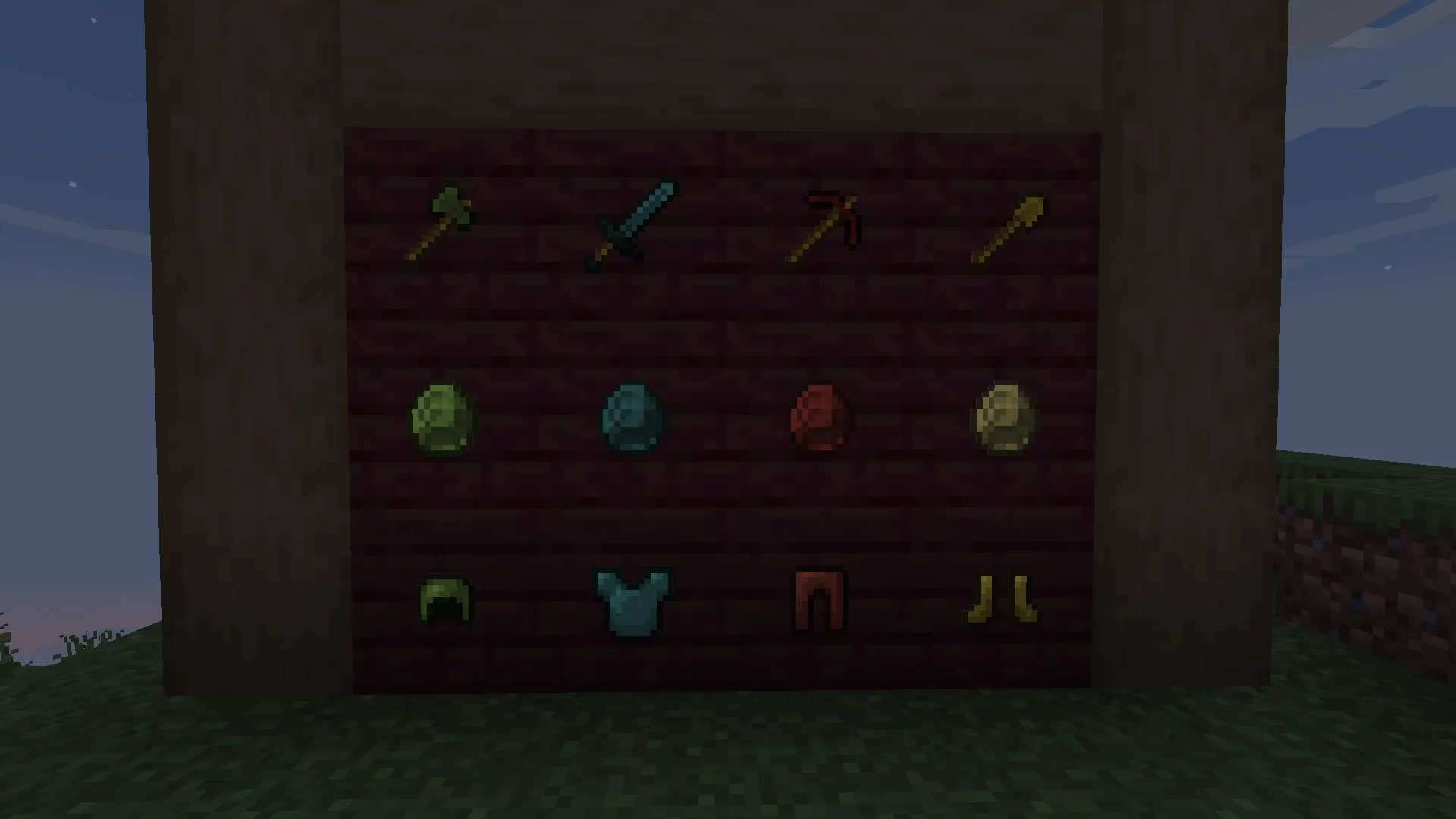 Colorful Diamonds — скриншот 3 (Моды, Minecraft)