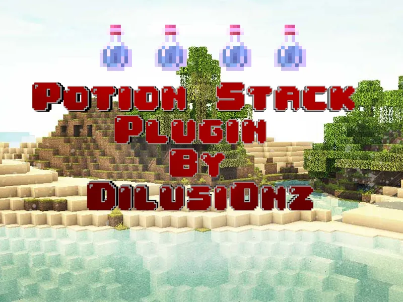 Potion Stack (1.7.10 & 1.8) — скриншот 1 (Плагины, Minecraft)