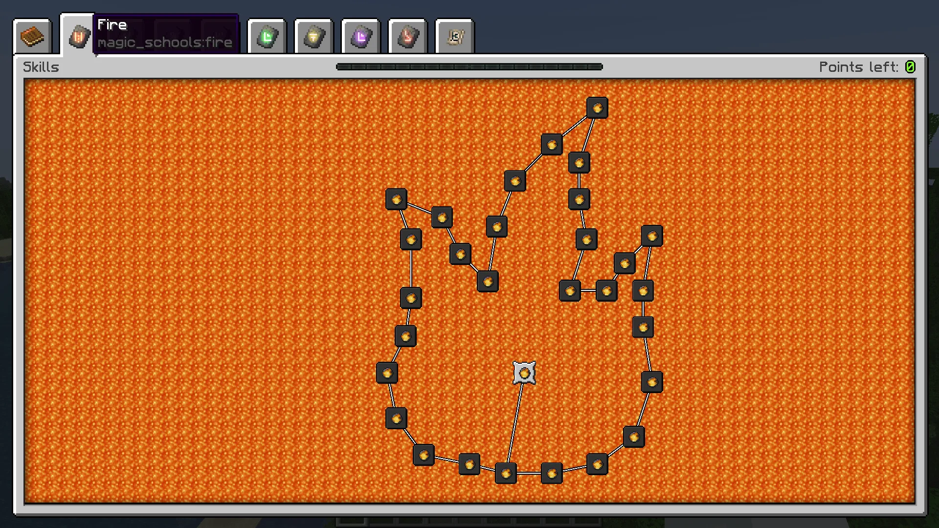 Magic Schools Skill trees: Addon for Iron's Spells 'n Spellbooks Unofficial Skill Tree — скриншот 1 (Моды, Minecraft)
